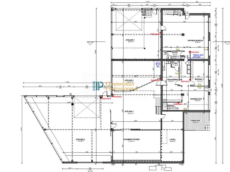 Local d'activités - 804 m²