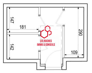 Appartement - 34 m² - 1 pièce