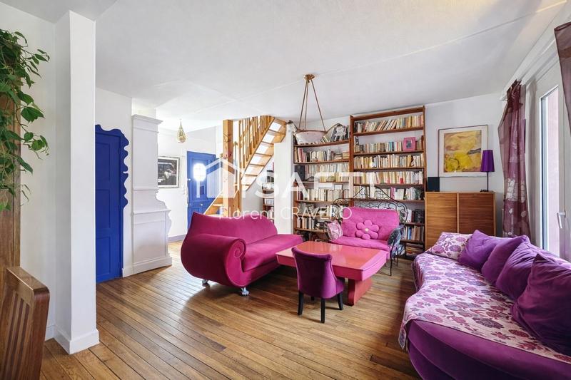 Maison de ville - 100 m² - 5 pièces