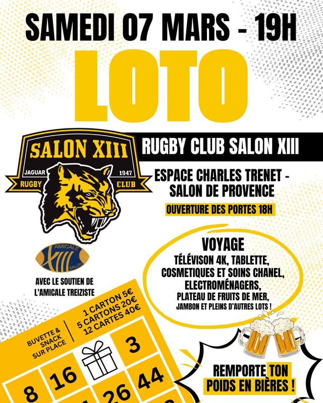 Loto du rugby XIII