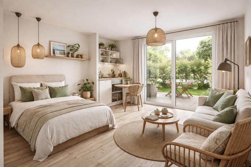 Appartement - 28 m² - 1 pièce