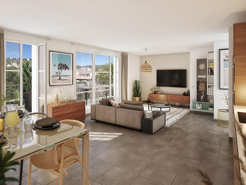 Appartement - 64 m² - 3 pièces