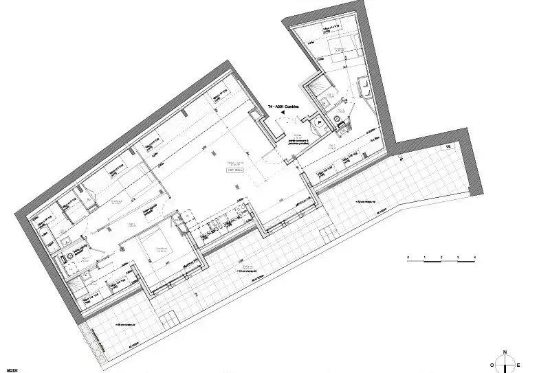 Appartement - 110 m² - 4 pièces