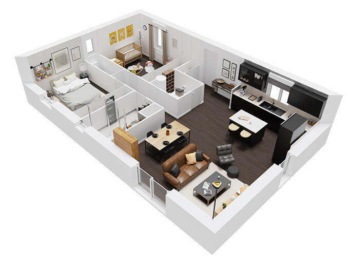 Maison - 75 m² - 4 pièces