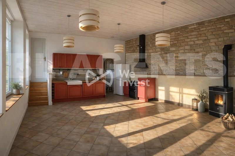 Maison ancienne - 113 m² - 5 pièces