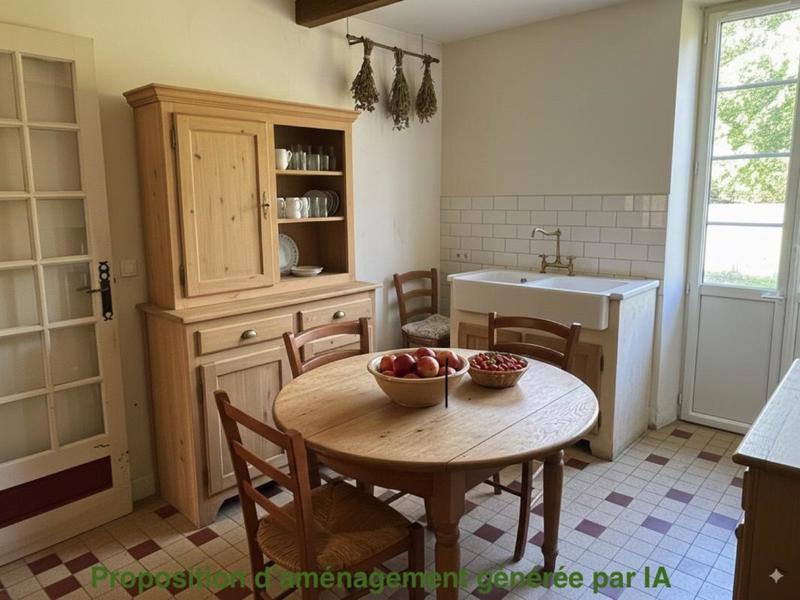 Maison ancienne - 110 m² - 4 pièces