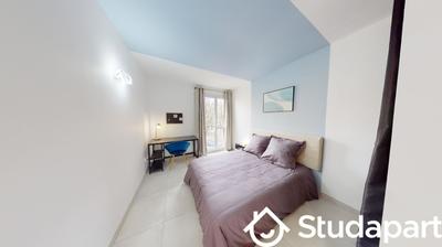 Chambre - 13 m² - 1 pièce