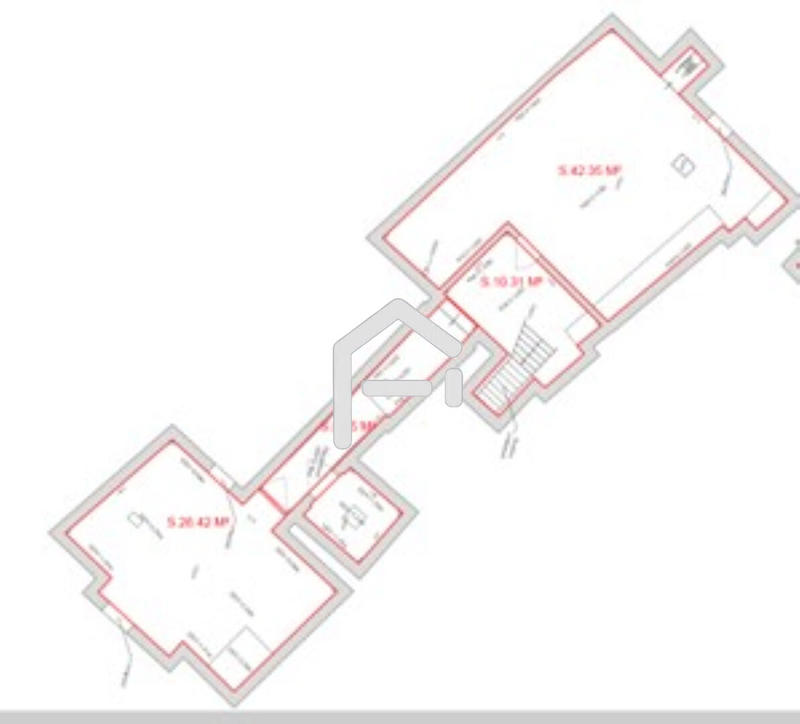 Appartement - 80 m² - 1 pièce