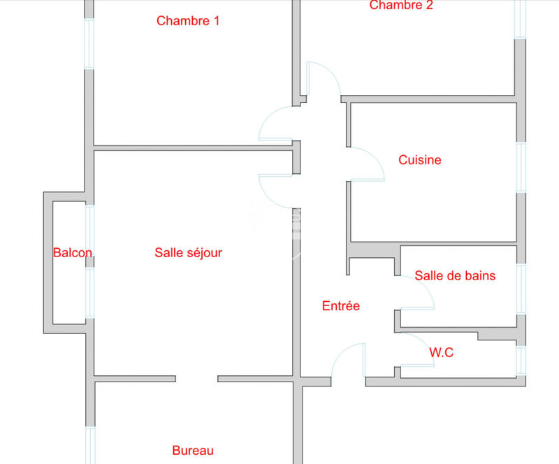 Appartement - 95 m² - 4 pièces