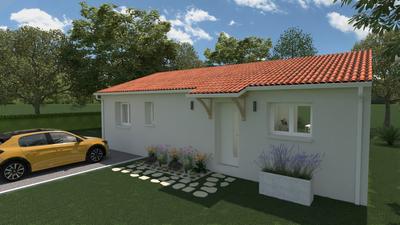 Maison - 70 m² - 4 pièces