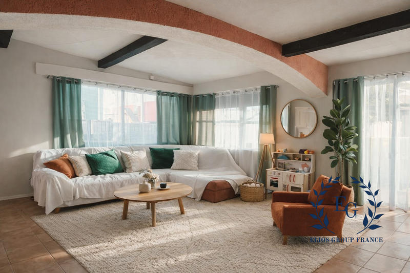 Maison traditionnelle - 117 m² - 6 pièces