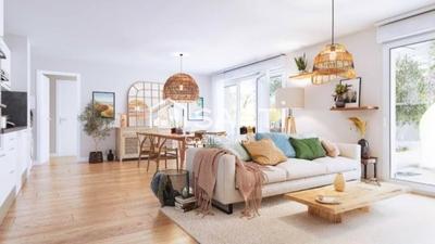 Appartement - 59 m² - 3 pièces