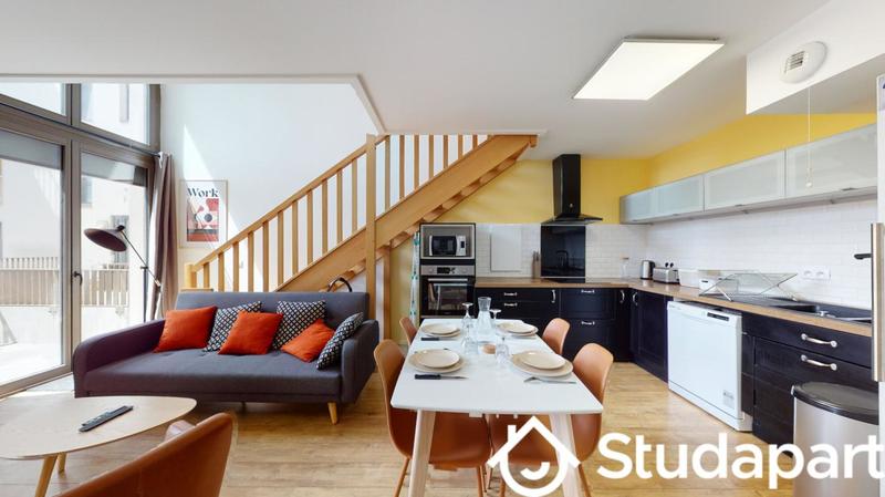 Chambre - 12 m² - 1 pièce