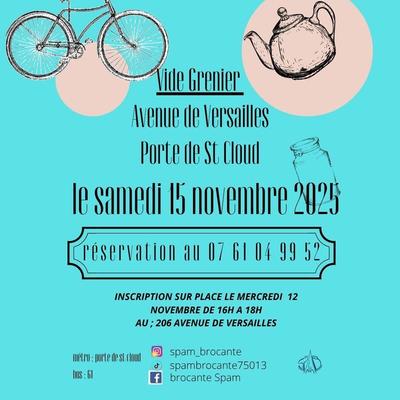 Vide grenier saint cloud