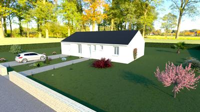 Maison - 90 m² - 5 pièces