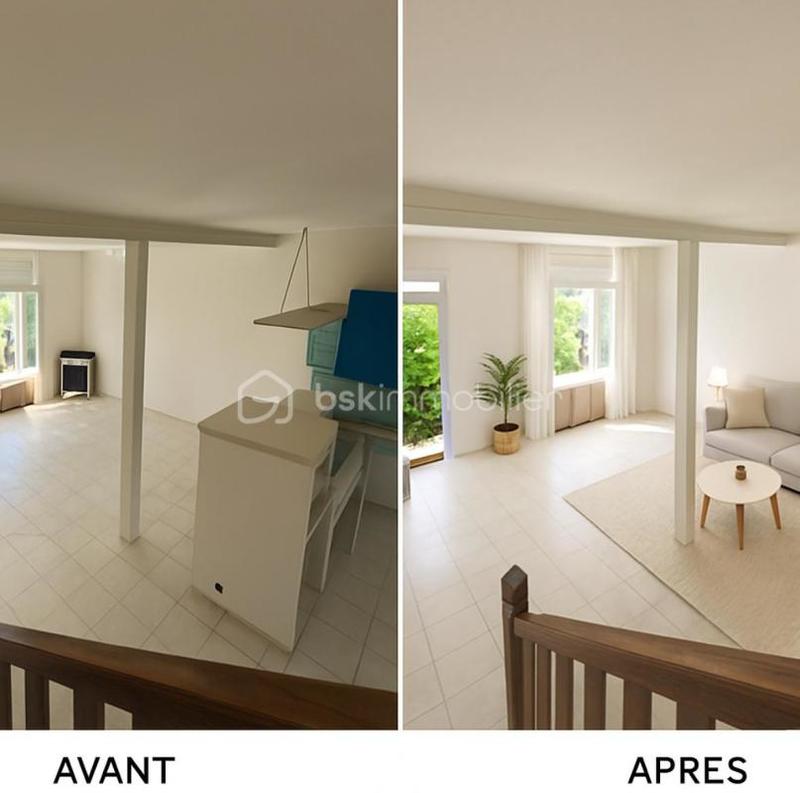 Maison de ville - 80 m² - 4 pièces