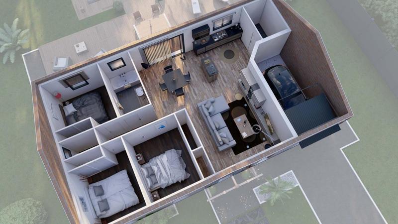 Maison - 90 m² - 4 pièces