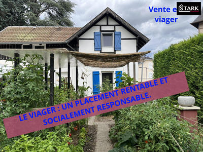 Viager - Maison ancienne - 96 m² - 4 pièces