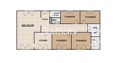 Maison - 110 m² - 6 pièces