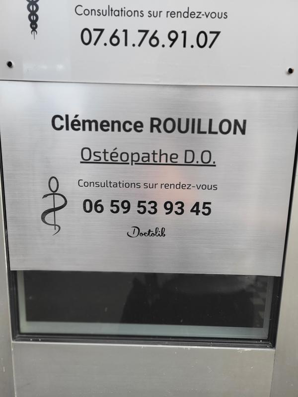 Ostéopathe D.O - Clémence Rouillon