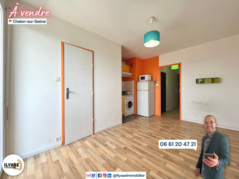 Appartement - 19 m² - 1 pièce