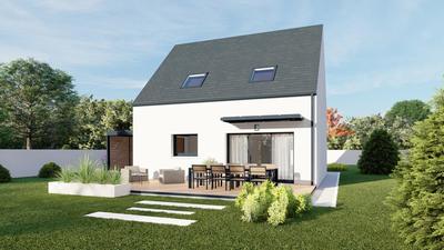 Maison - 107 m² - 6 pièces