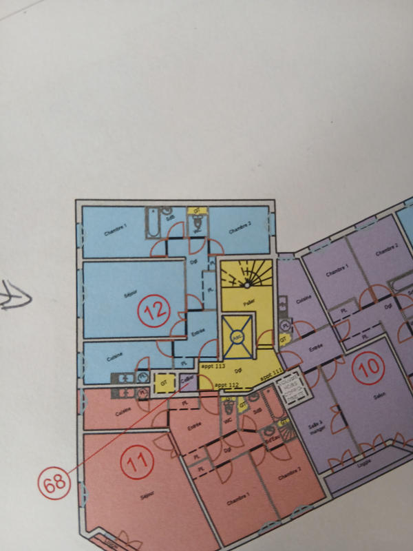 Appartement - 63 m² - 3 pièces