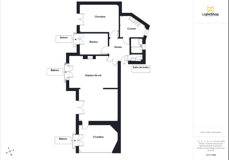 Appartement - 79 m² - 4 pièces