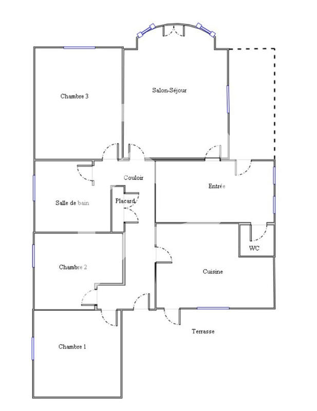 Maison - 113 m² - 4 pièces