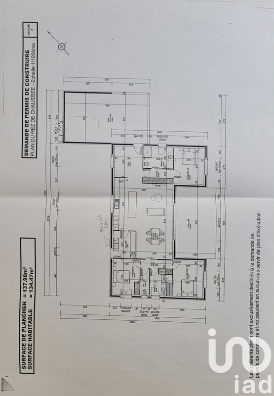 Maison - 135 m² - 4 pièces