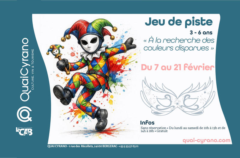 Jeu de piste | à la recherche des couleurs disparues