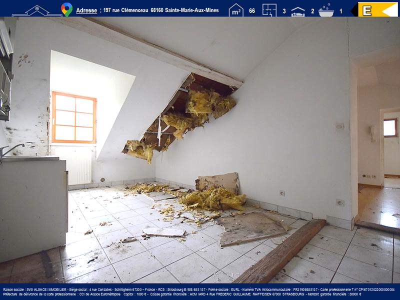 Appartement - 66 m² - 3 pièces