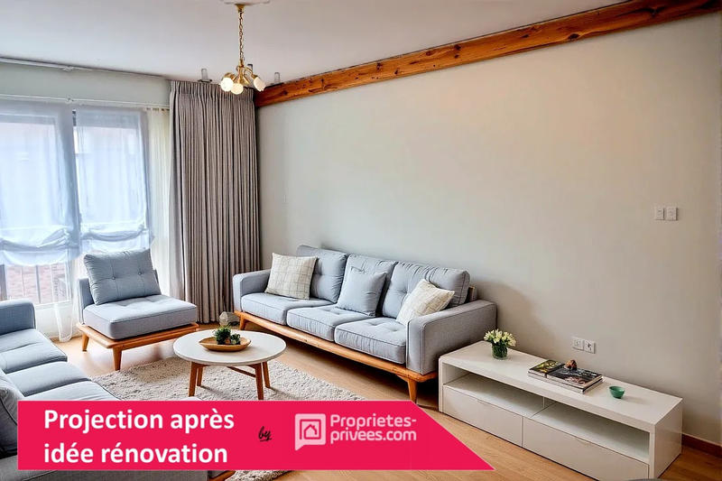 Appartement - 64 m² - 3 pièces