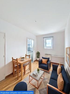 Studio - 16 m² - 1 pièce