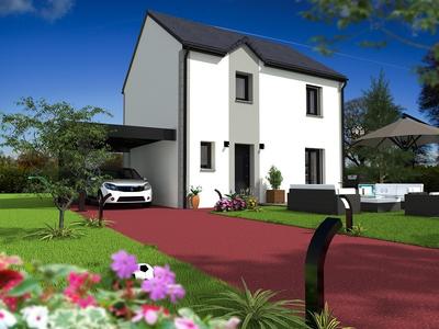 Maison - 89 m² - 5 pièces