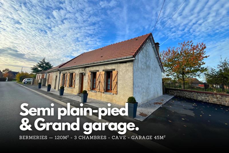 Maison - 120 m² - 6 pièces