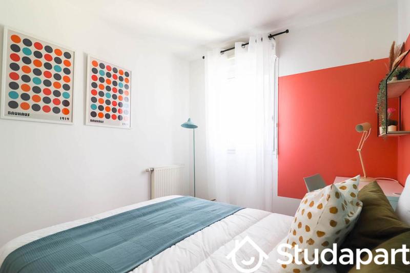 Chambre - 15 m² - 1 pièce