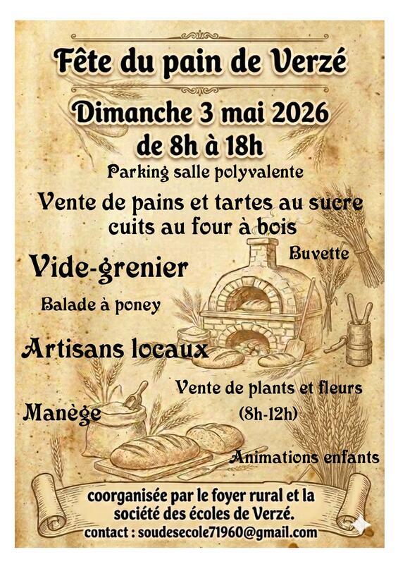 Vide grenier - fête du pain