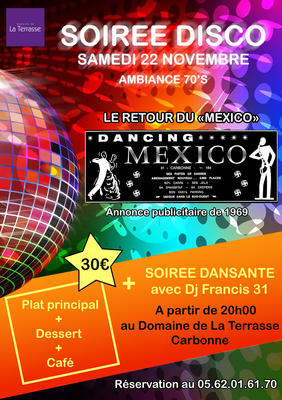 Soirée Disco Mexico