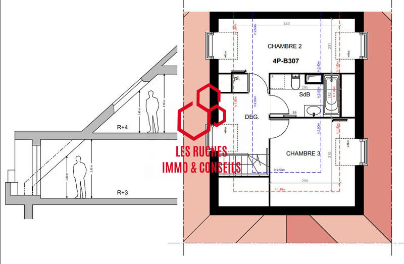 Appartement - 86 m² - 4 pièces