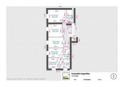 Immeuble - 280 m² - 12 pièces