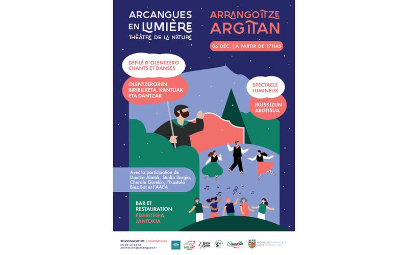 Arcangues en lumière