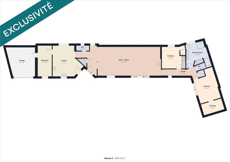 Maison - 175 m² - 6 pièces