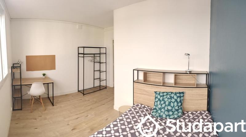 Chambre - 12 m² - 1 pièce