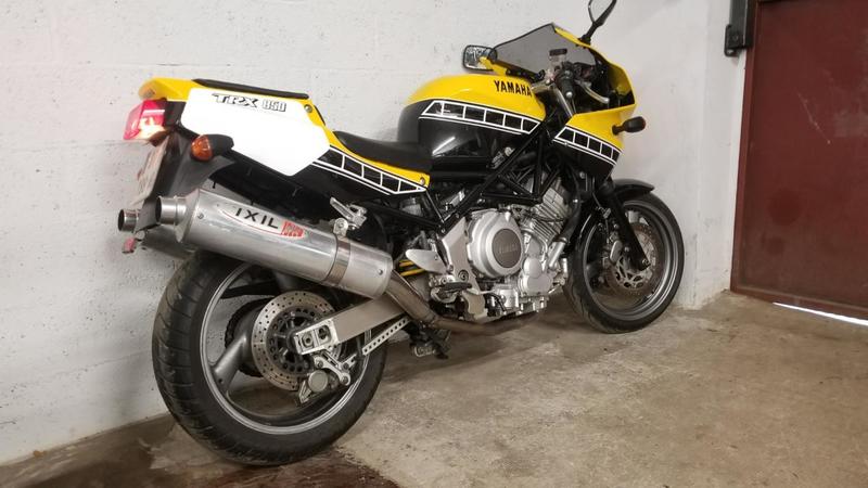 Yamaha Trx 850 yamaha jaune 0850 415