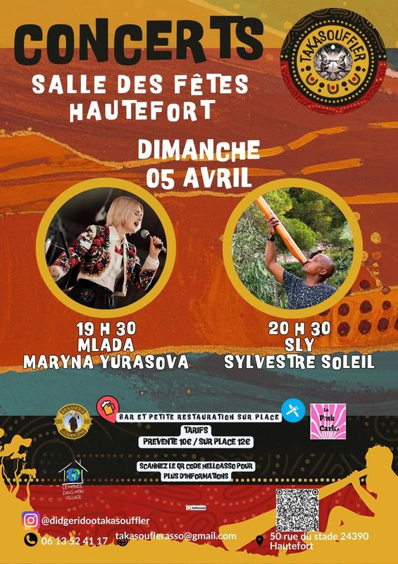 Concerts Sly et Mlada