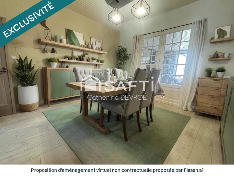 Maison - 120 m² - 5 pièces