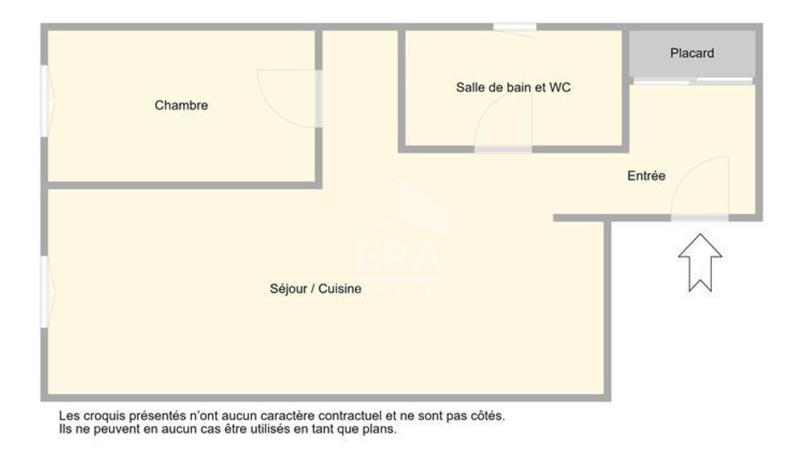 Appartement - 43 m² - 2 pièces