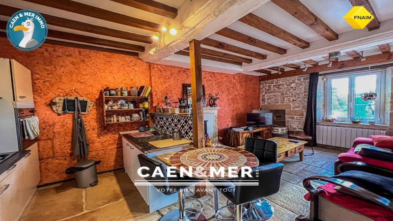 Maison en pierre - 56 m² - 3 pièces