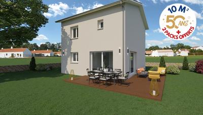 Maison - 94 m² - 4 pièces